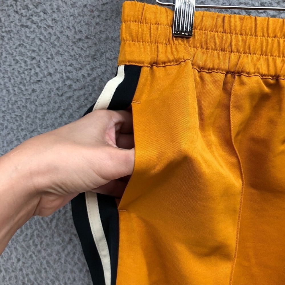 Scotch & Soda Maison Scotch Boys Edition Track Pants Womens Large Golden Yellow - Picture 6 of 15